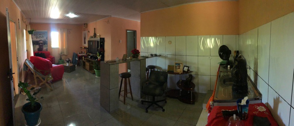 Sala-cozinha americana