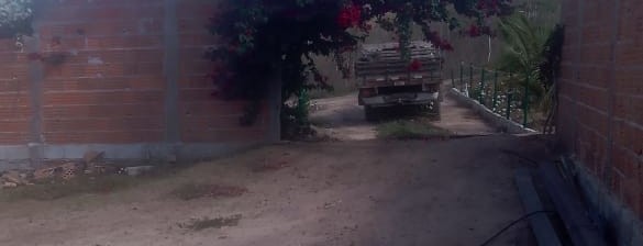 Vista de um angulo da casa
